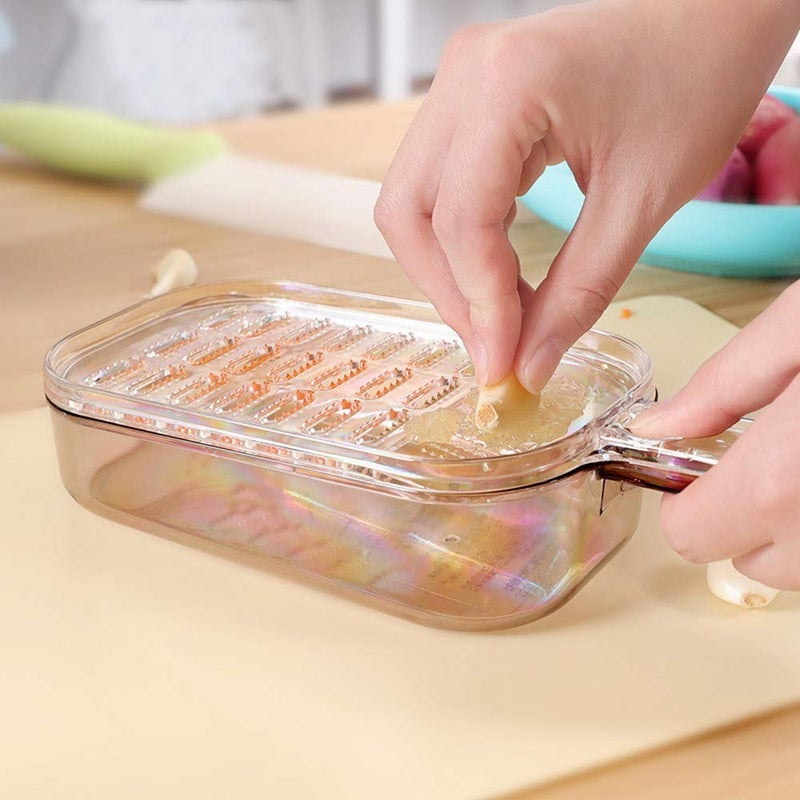 JapanBargain Japan Bargain, Japanese Plastic Zester Grater â€“ Multi-Purpose Fine Grater for Vegetables, Fruits, Cheese, Garlic, Ginger, Wasabi â€“ BPA-Free, Dishwasher Safe, Made in Japan (1, Large) - Image 5